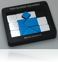 Two Sliding Squares