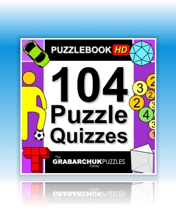 104 Puzzle Quizzes (Interactive Puzzlebook for Tablets and E-readers)