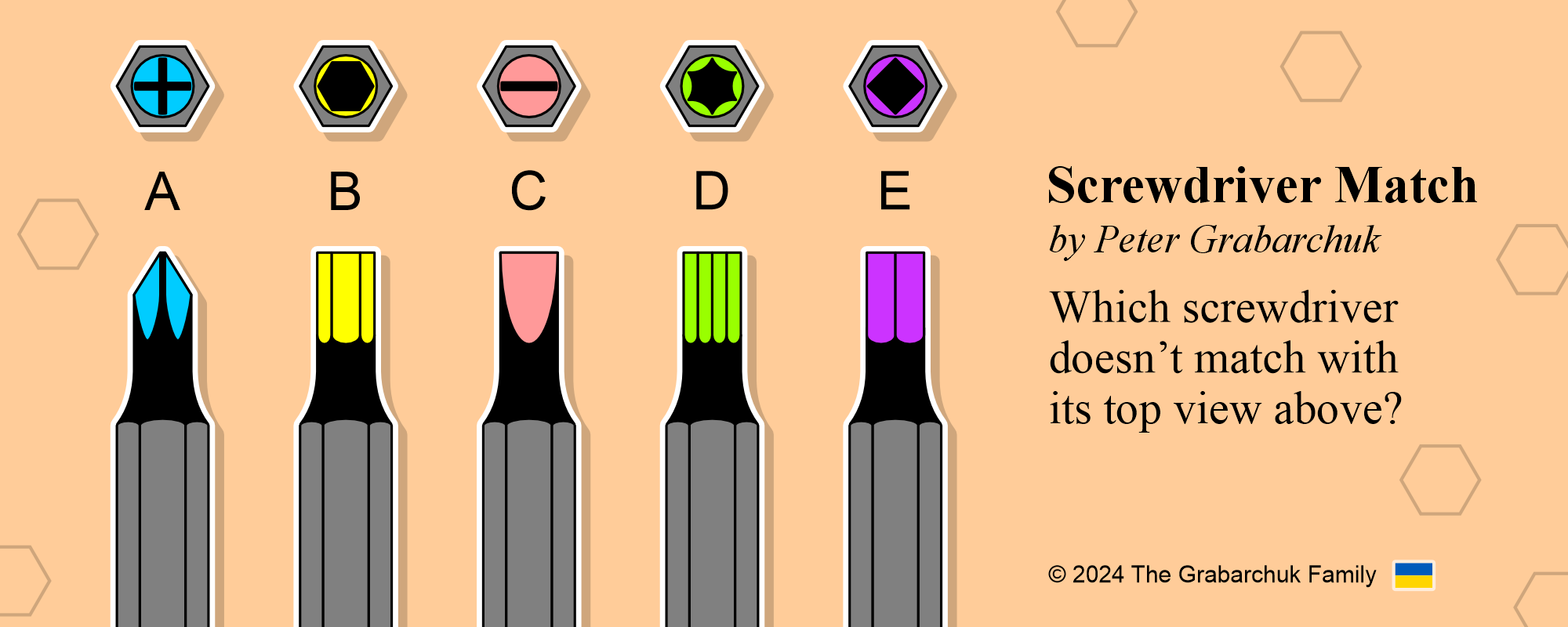 Screwdriver Match by Peter Grabarchuk